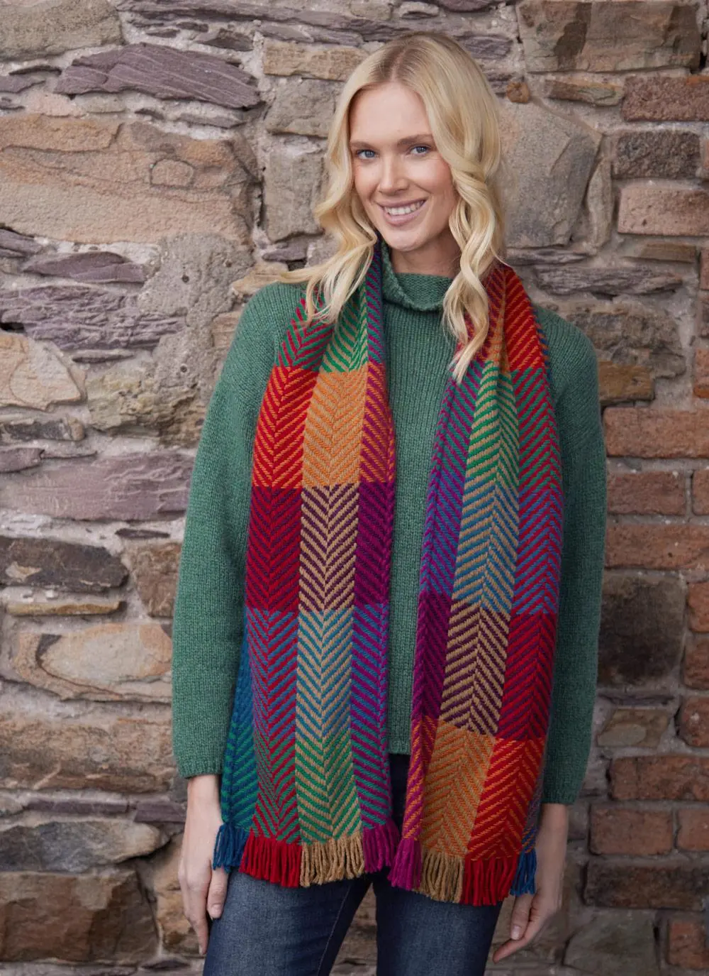 Wool Country Scarf