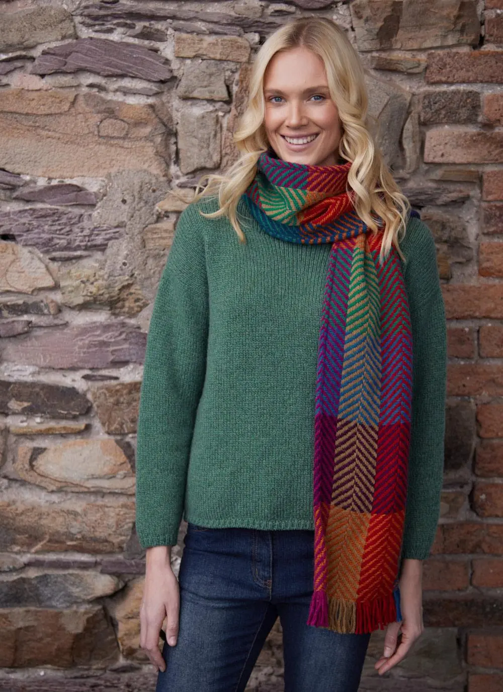 Wool Country Scarf
