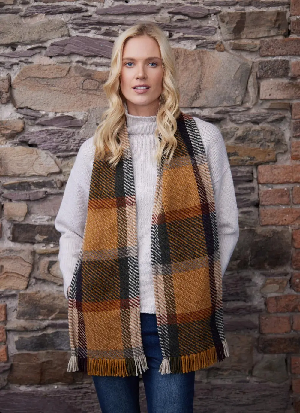 Wool Country Scarf