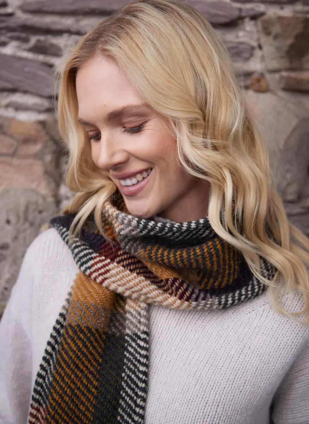 Wool Country Scarf