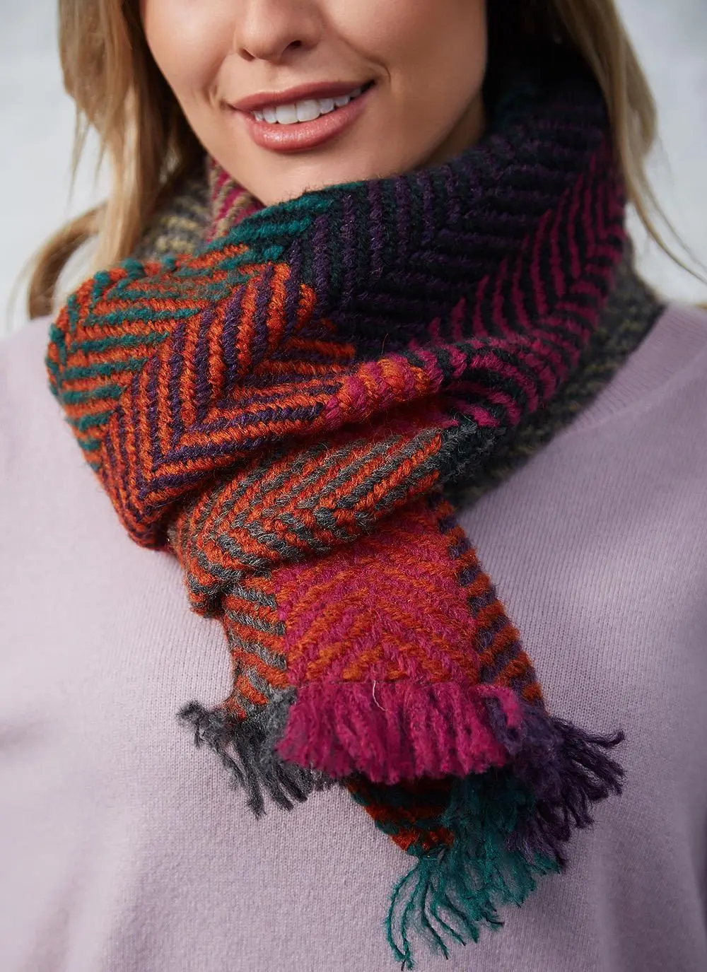 Wool Country Scarf