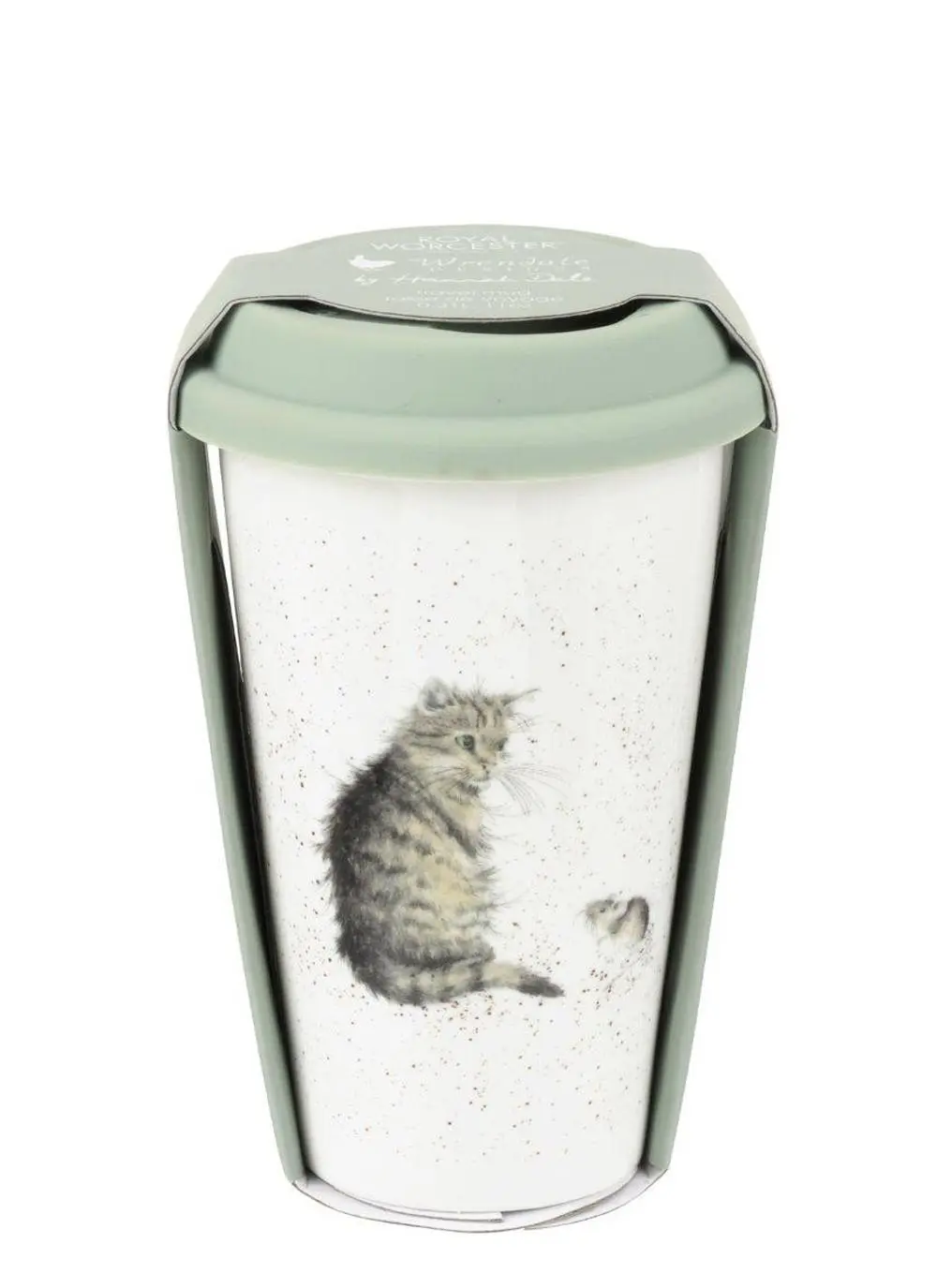 Wrendale Designs Cat & Mouse Travel Mug