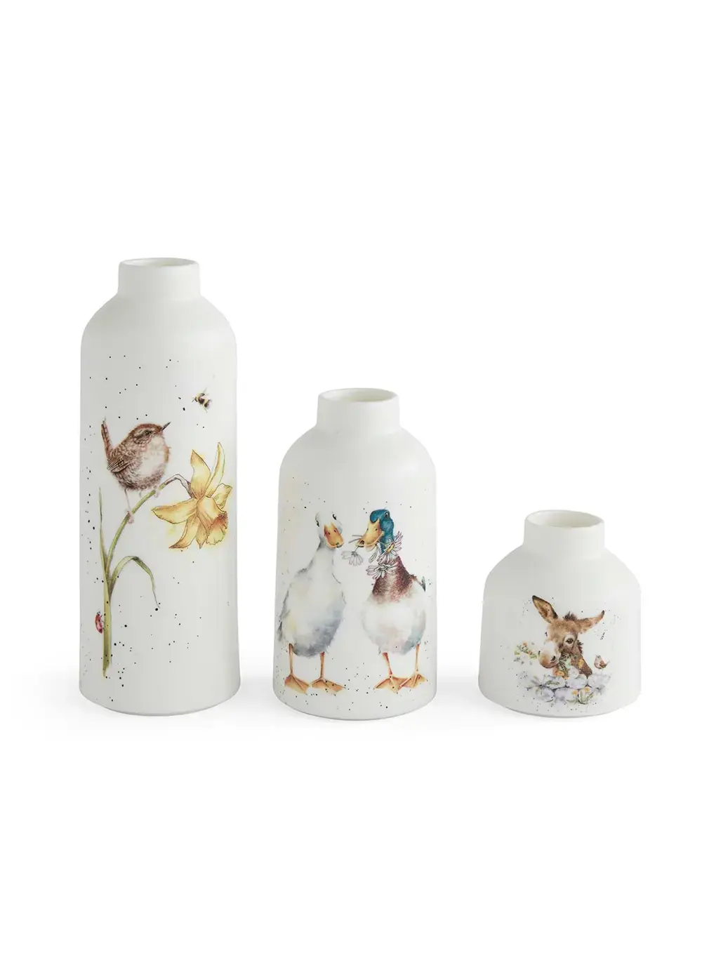 Wrendale Set of 3 Vases
