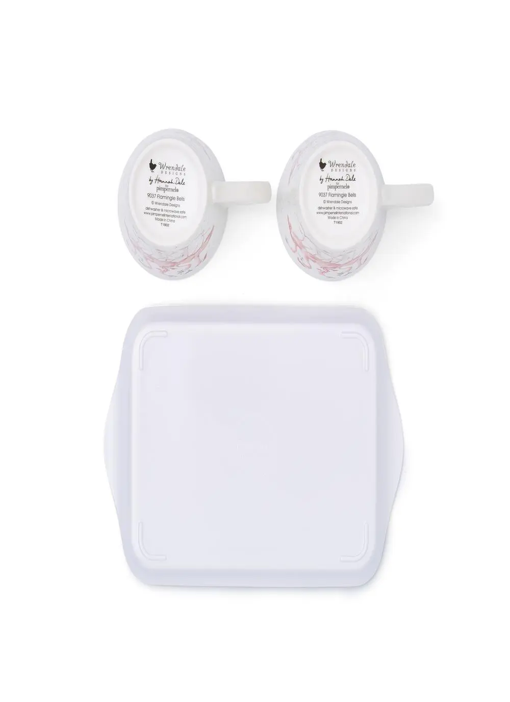 Wrendale Designs Flamingle Bells Mug & Tray Set