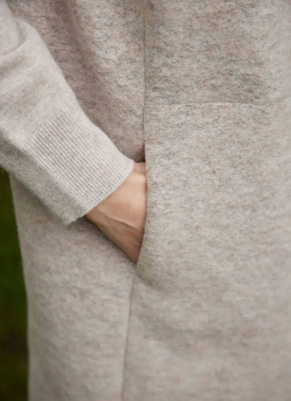 Eva Wool Long Gilet 
