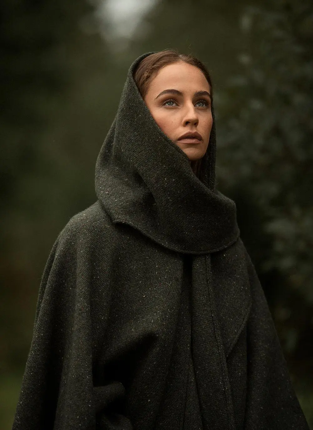Irish Tweed Classic Hooded Cape