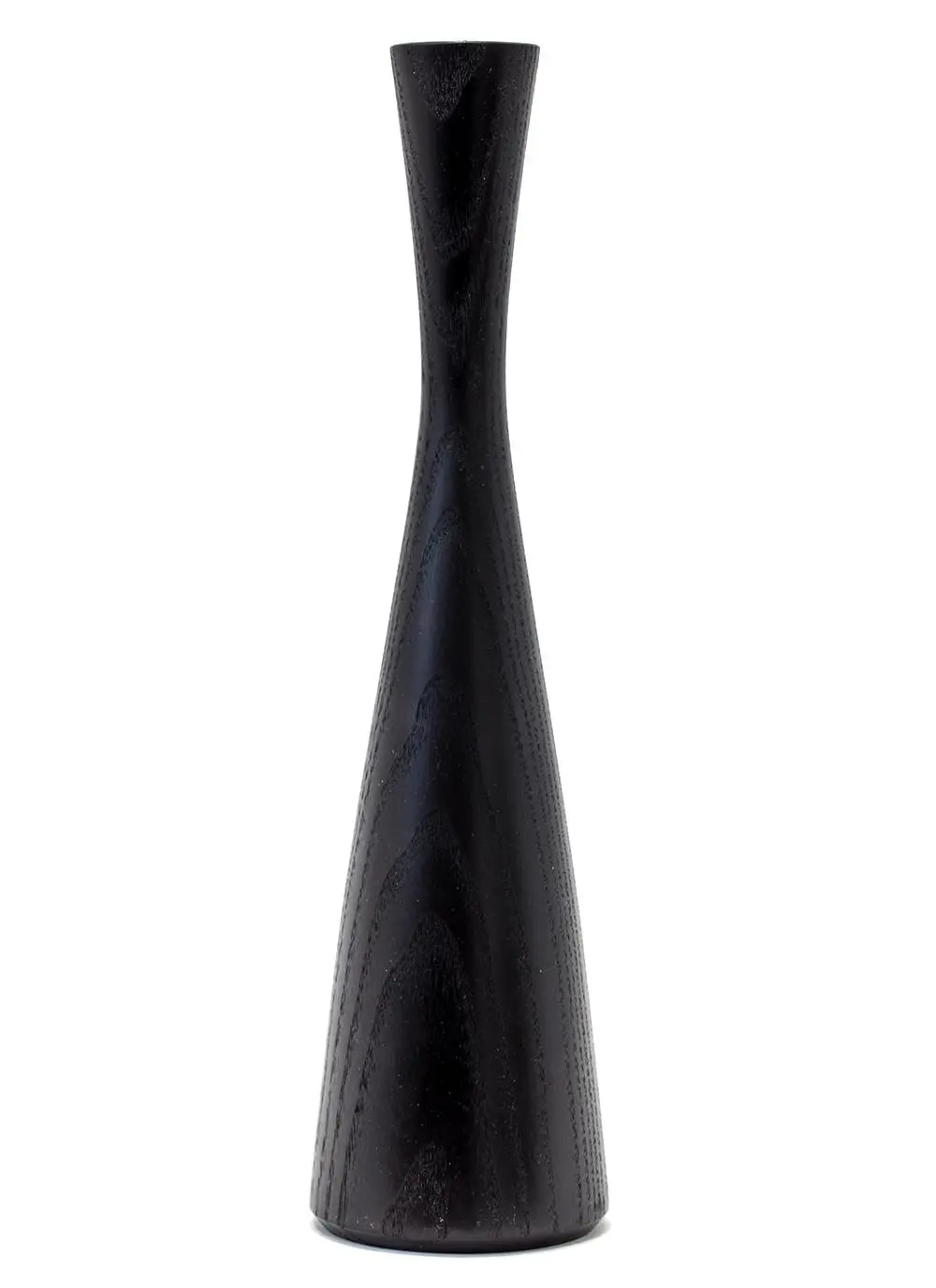 Ebonized Ash Candlestick - Small