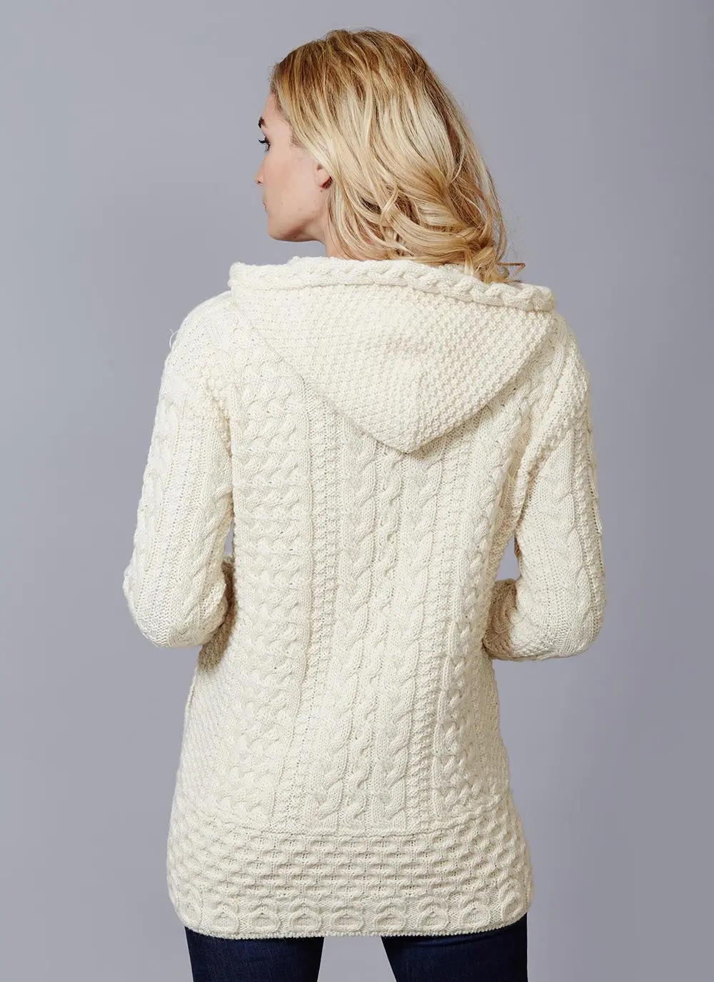 Anna Celtic Aran Hoodie