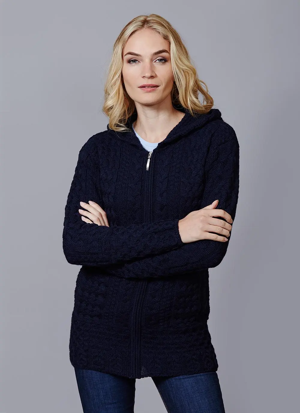 Anna Celtic Aran Hoodie