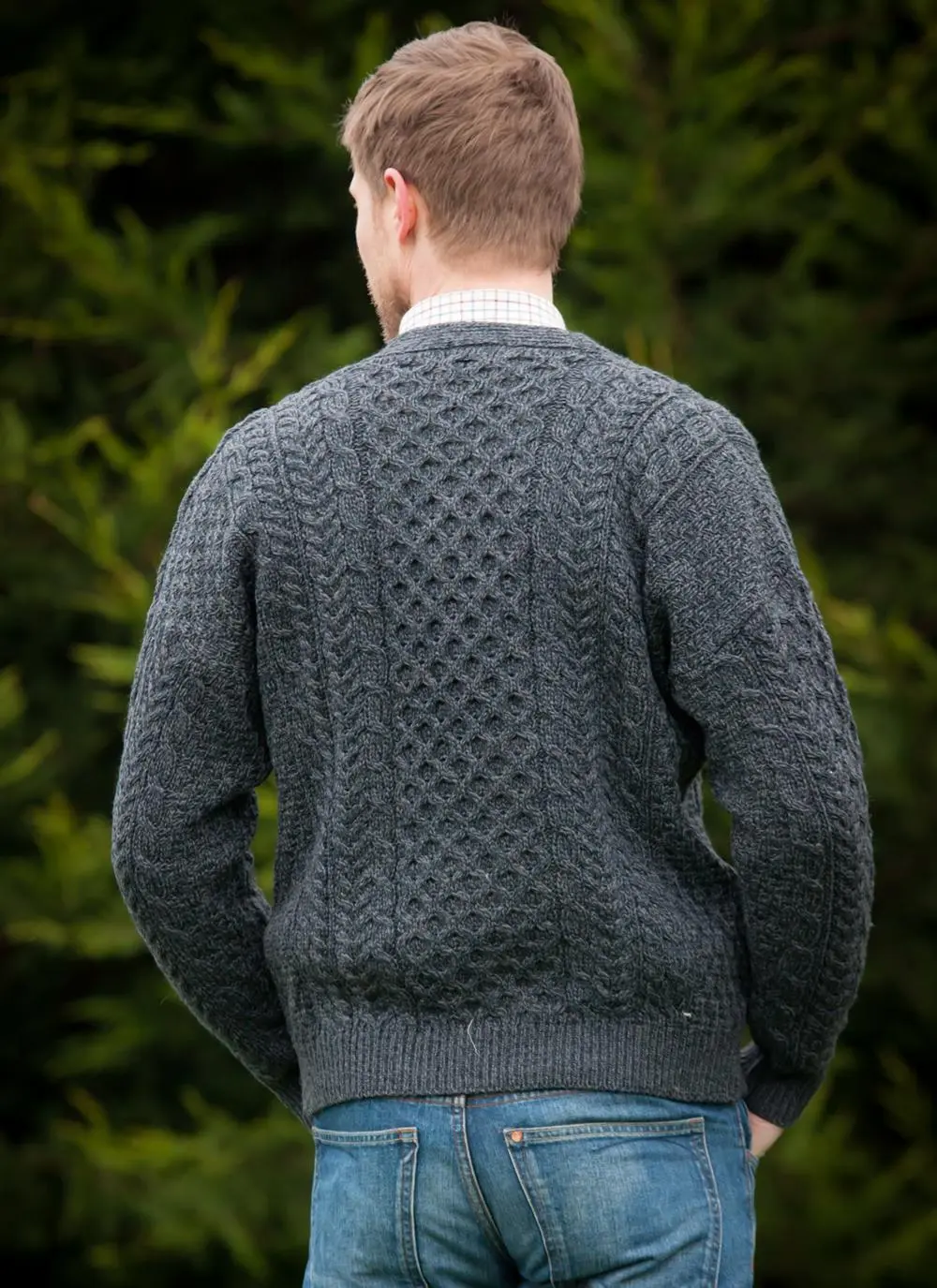 Aran Lumber Cardigan