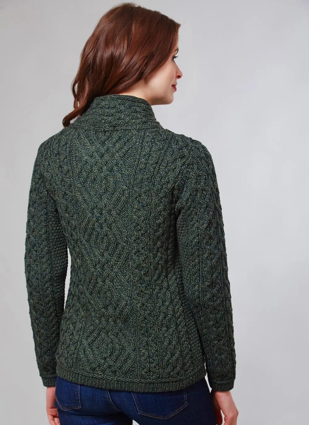 Aran Cable Biker Jacket