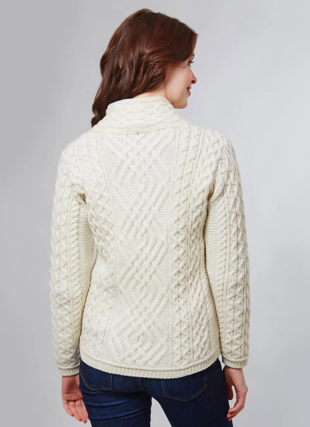 Aran Cable Biker Jacket