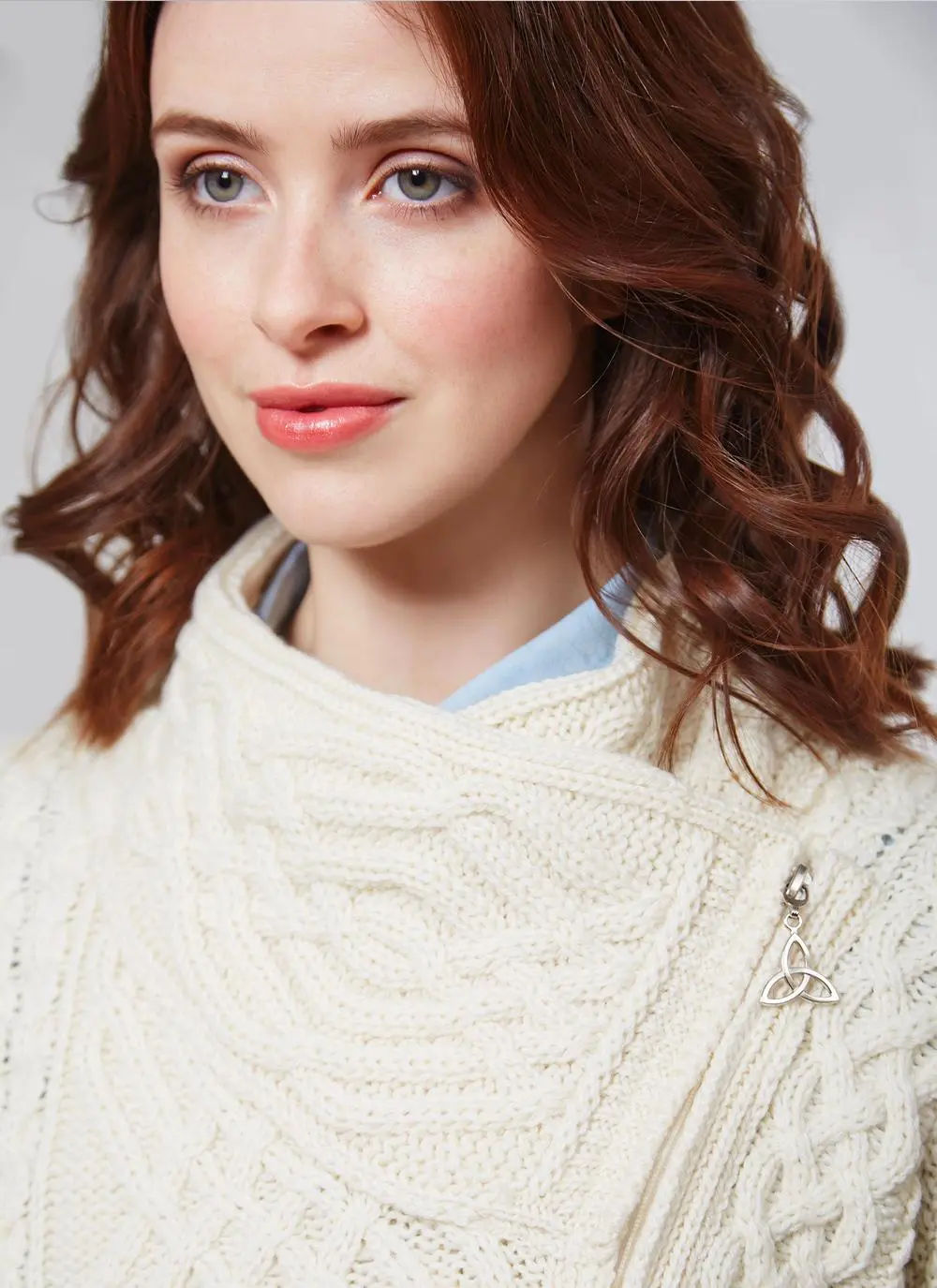 Aran Cable Biker Jacket