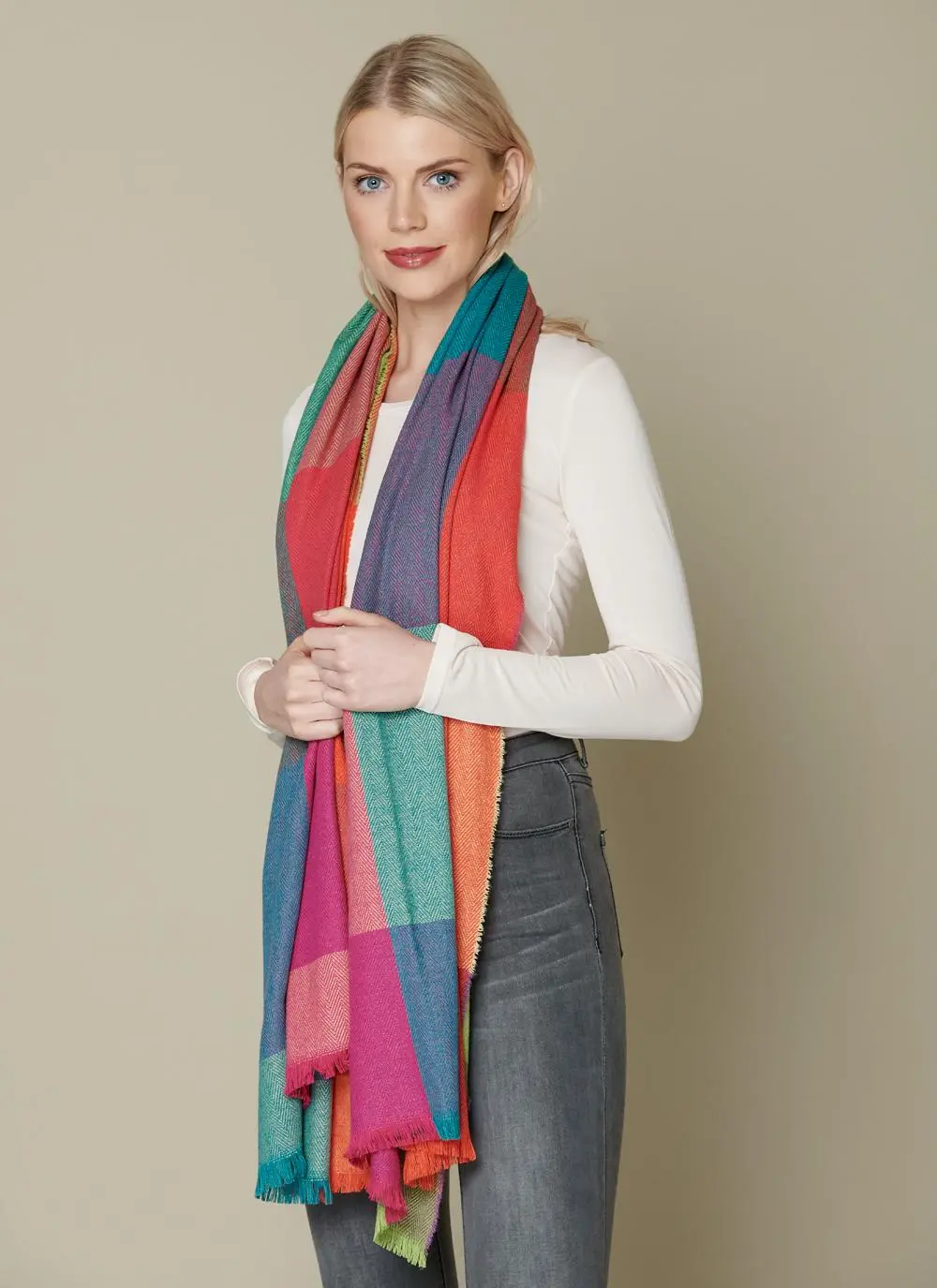 Wool Cashmere Gracie Stole