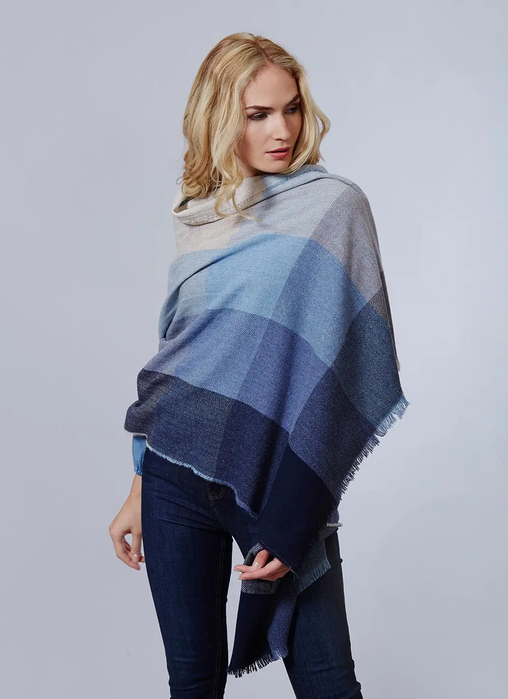 Wool Cashmere Gracie Stole