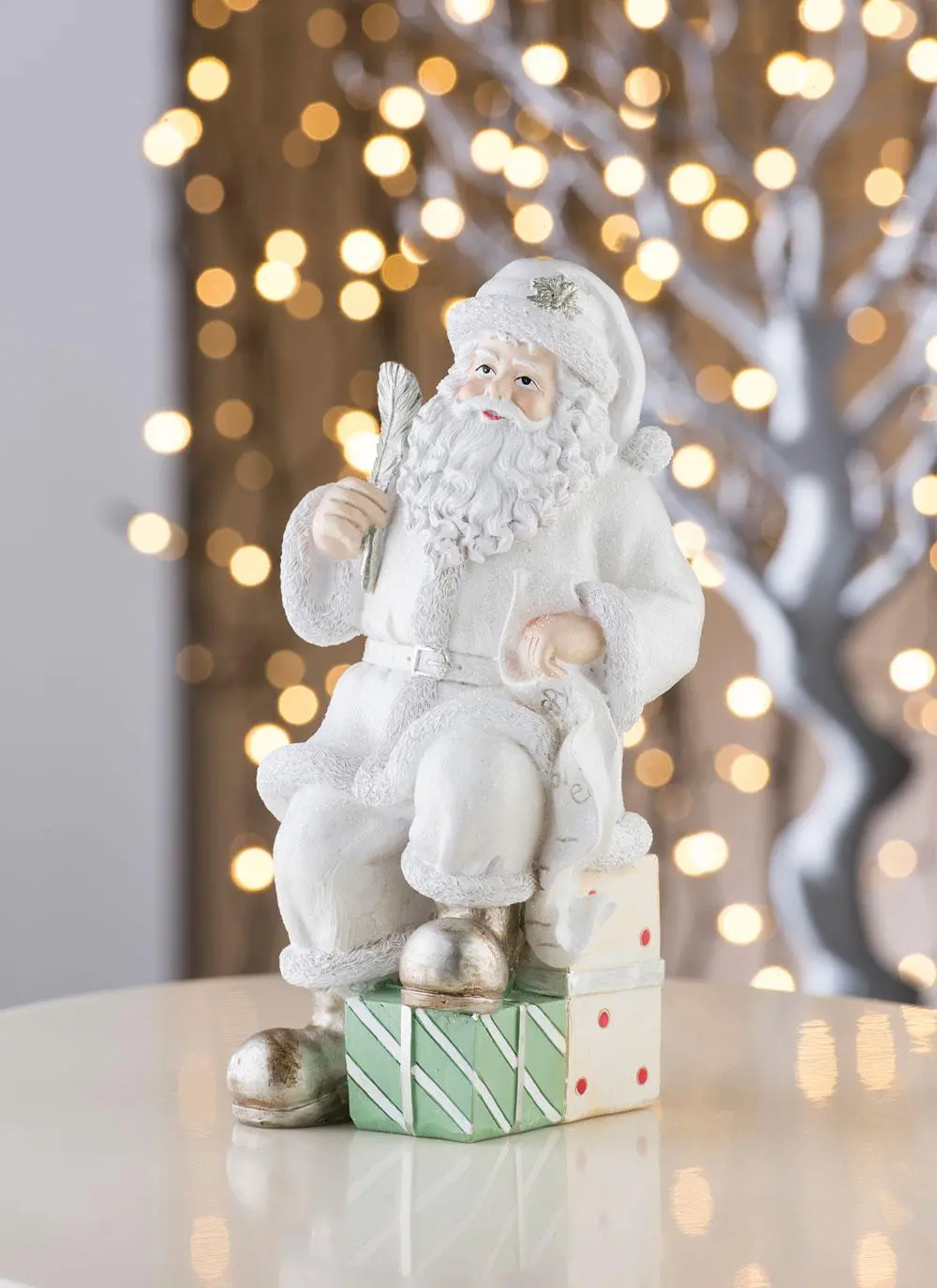 Santa's List Figurine