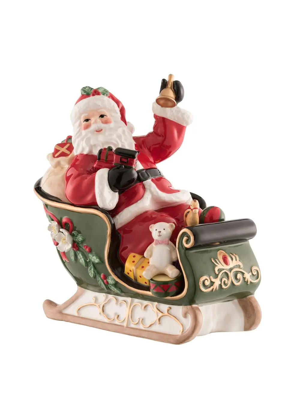 Musical Santa On A Sleigh 