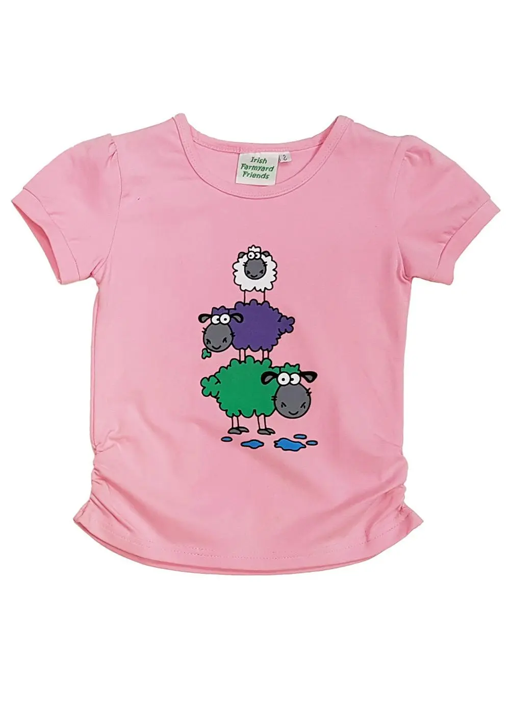 Baby Girl Three Sheep T-Shirt