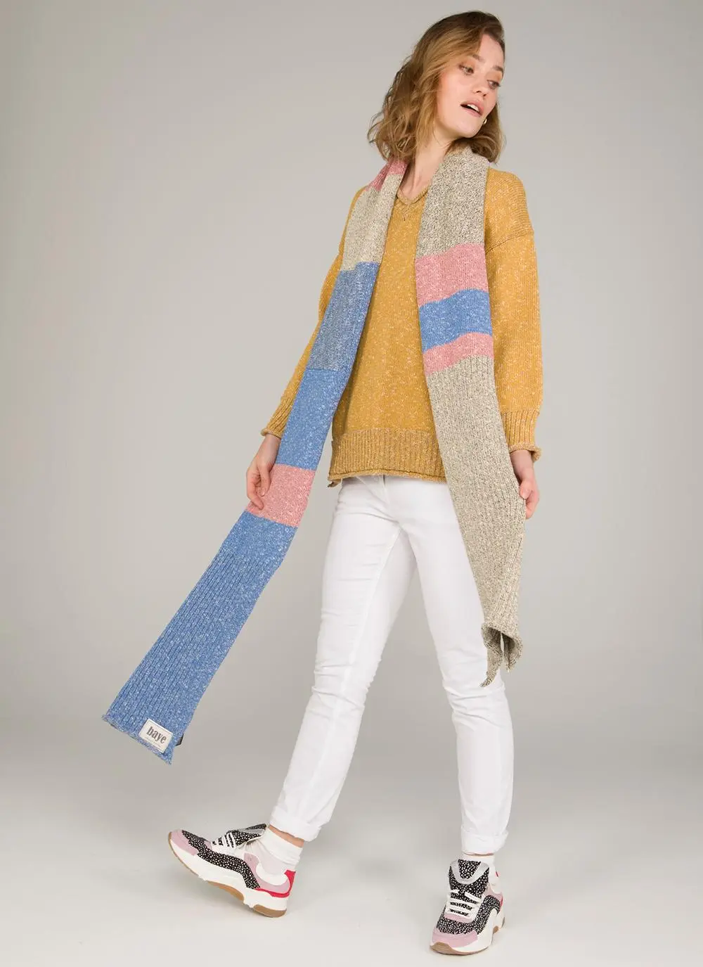 The Unity Color Wrap Scarf