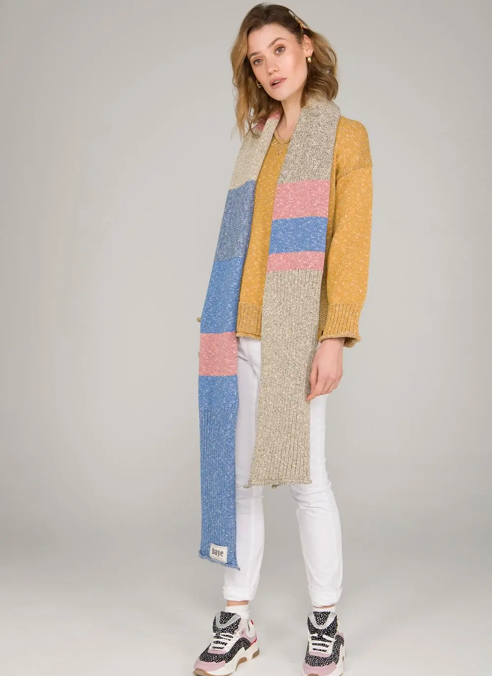 The Unity Color Wrap Scarf
