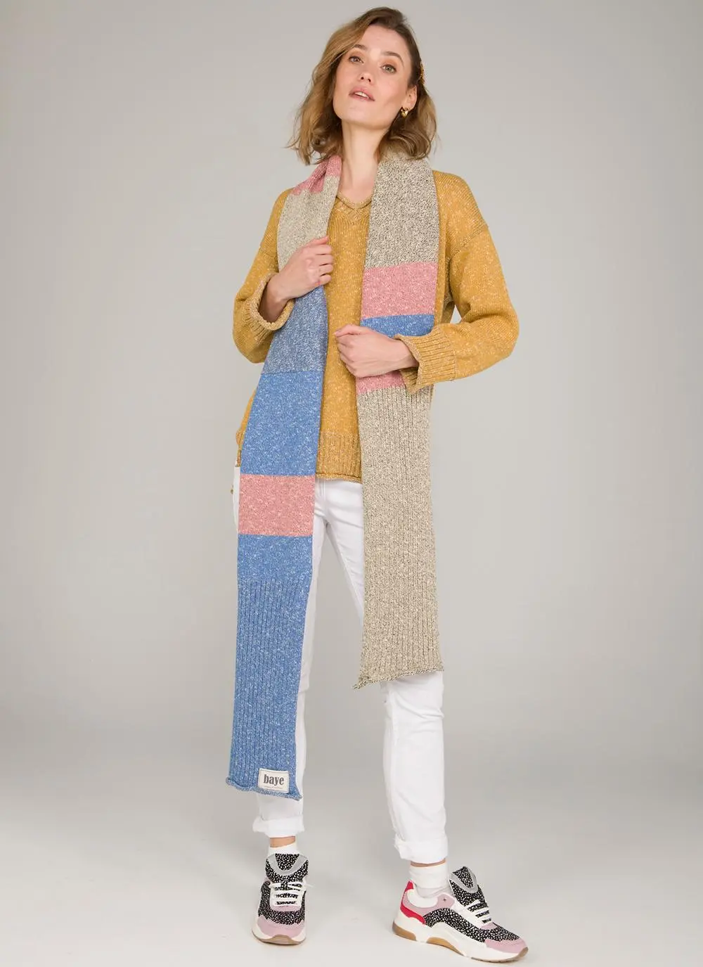 The Unity Color Wrap Scarf