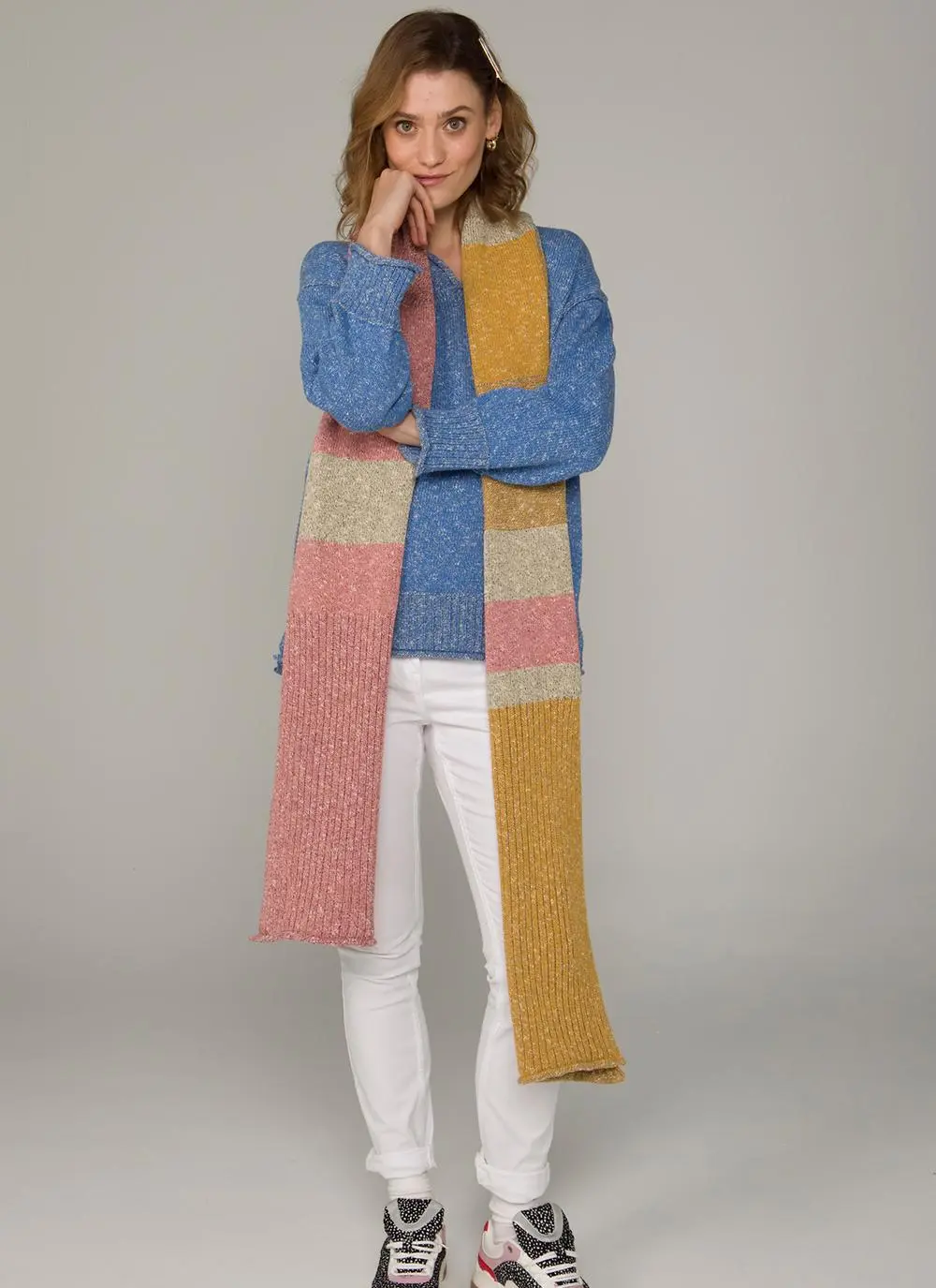 The Unity Color Wrap Scarf
