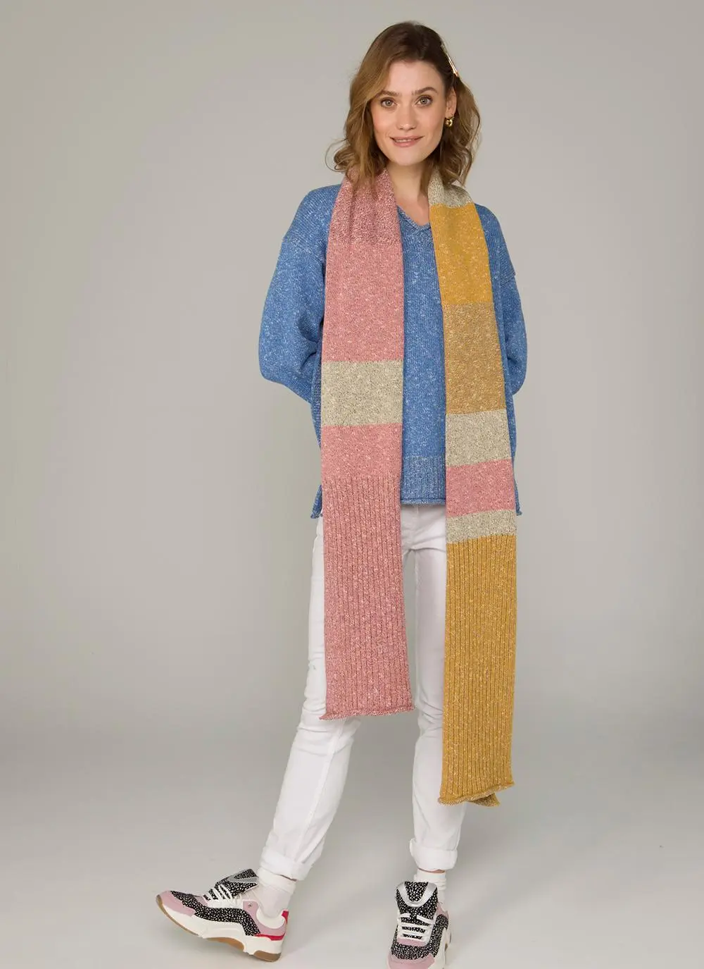 The Unity Color Wrap Scarf