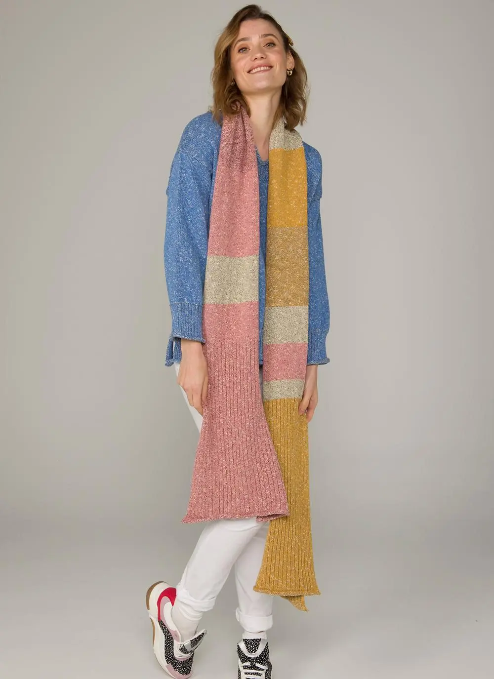 The Unity Color Wrap Scarf