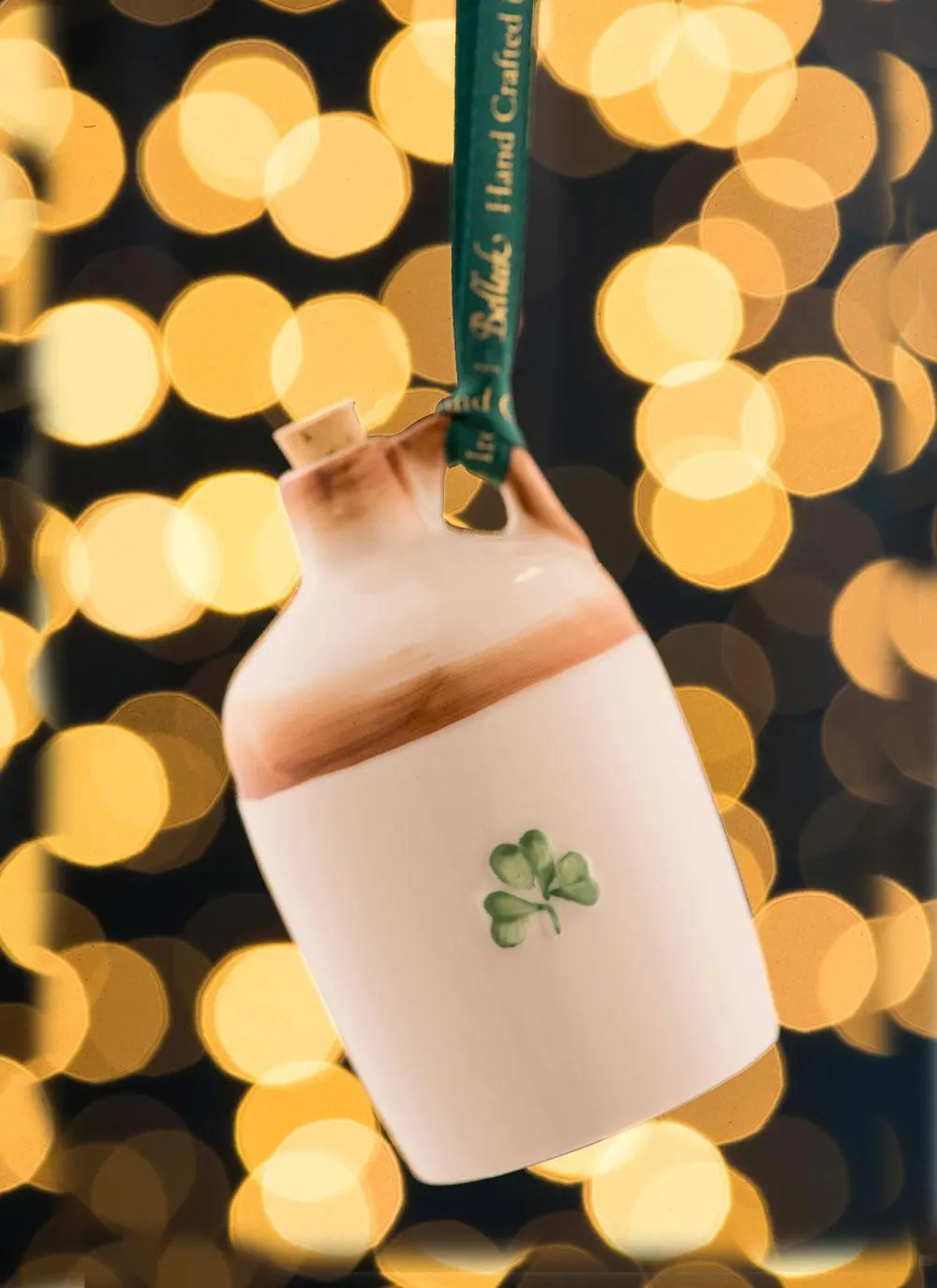Shamrock Jar Ornament