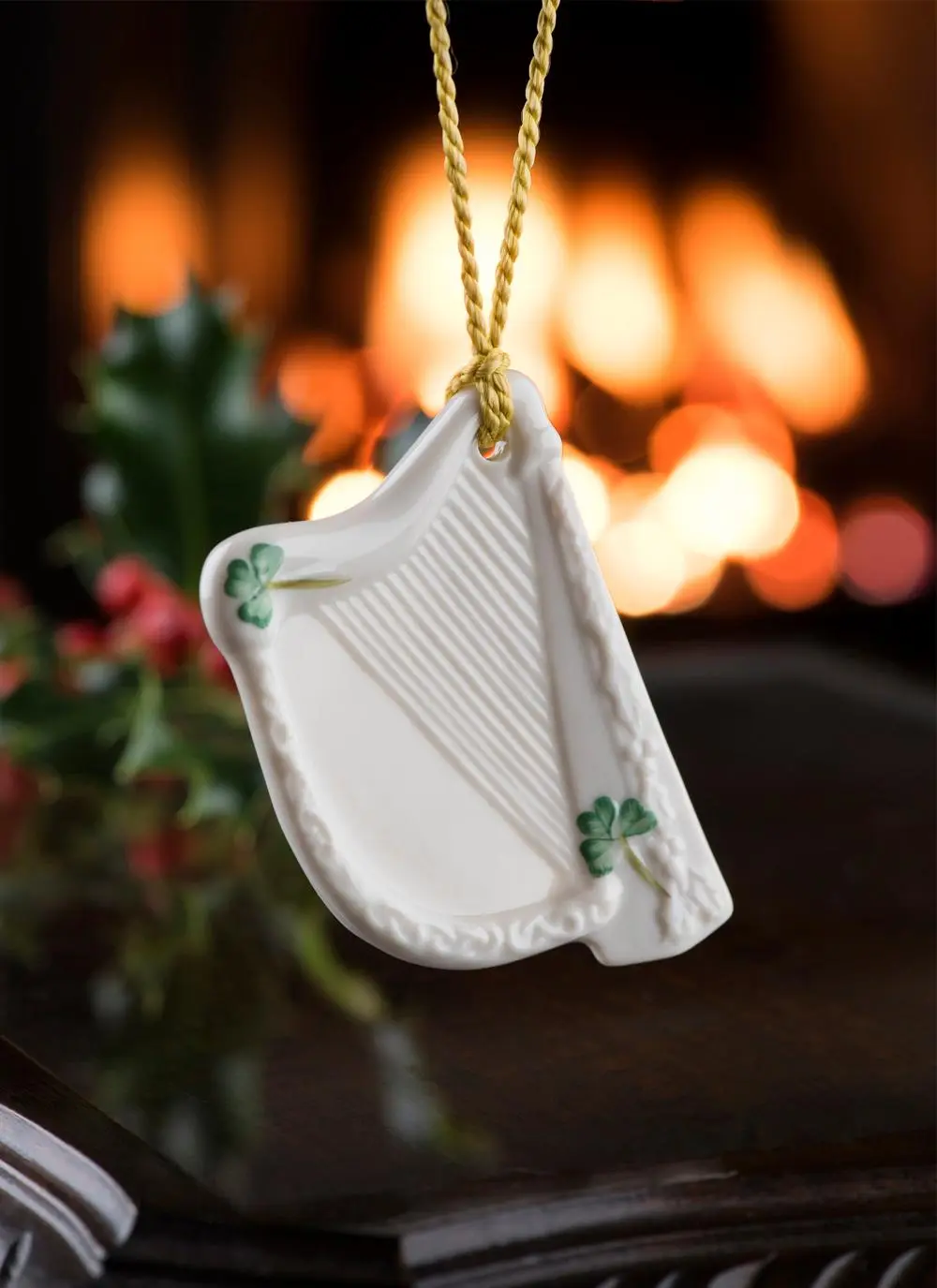 Belleek Harp Decoration