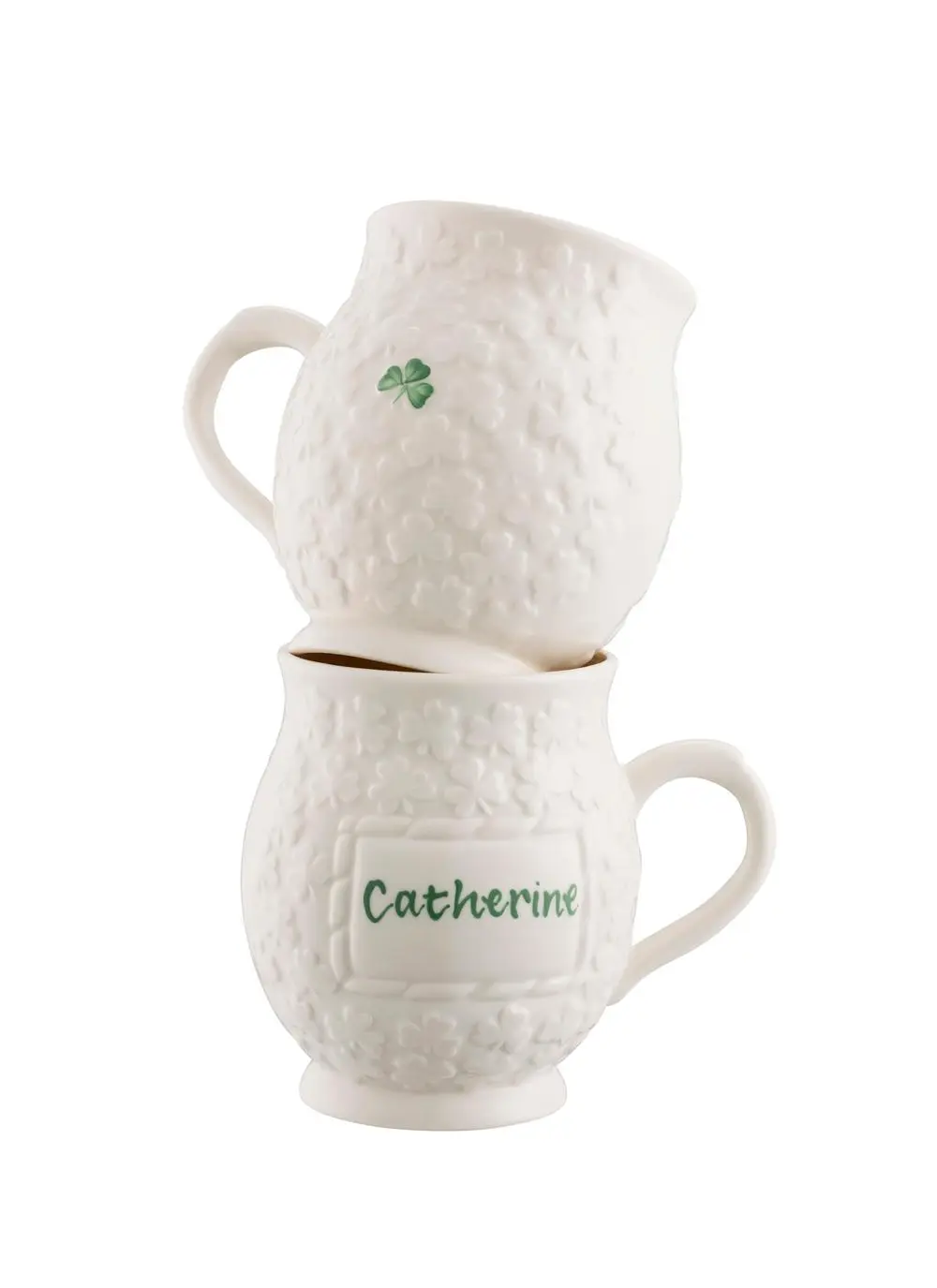 Personalized Lucky Shamrock Mug 