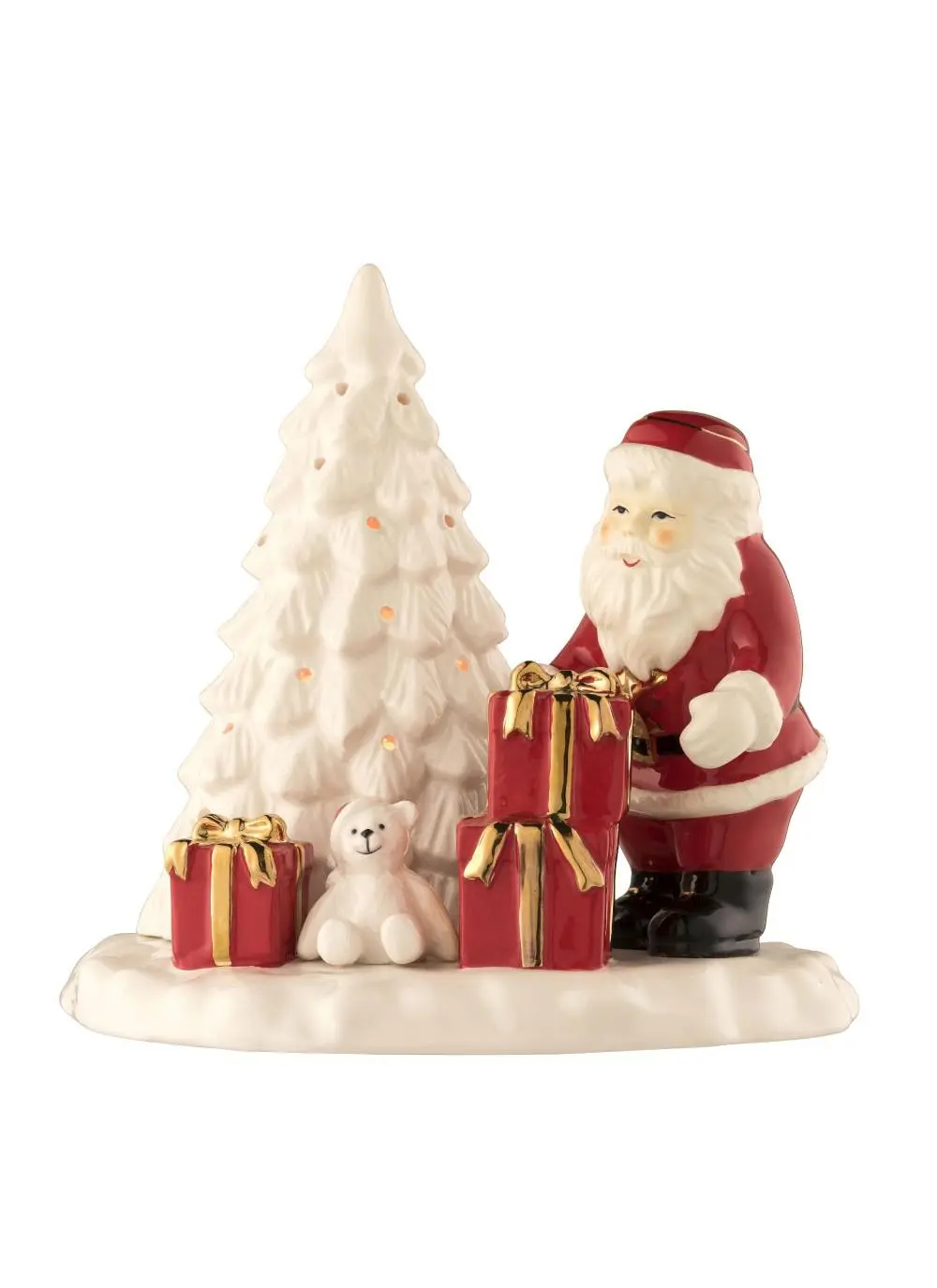 Santa & Christmas Tree Votive