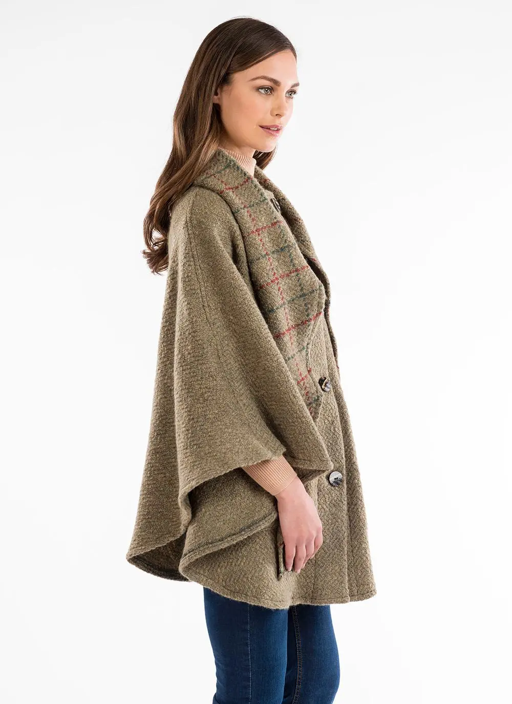 Lisa Gorse Check Cape