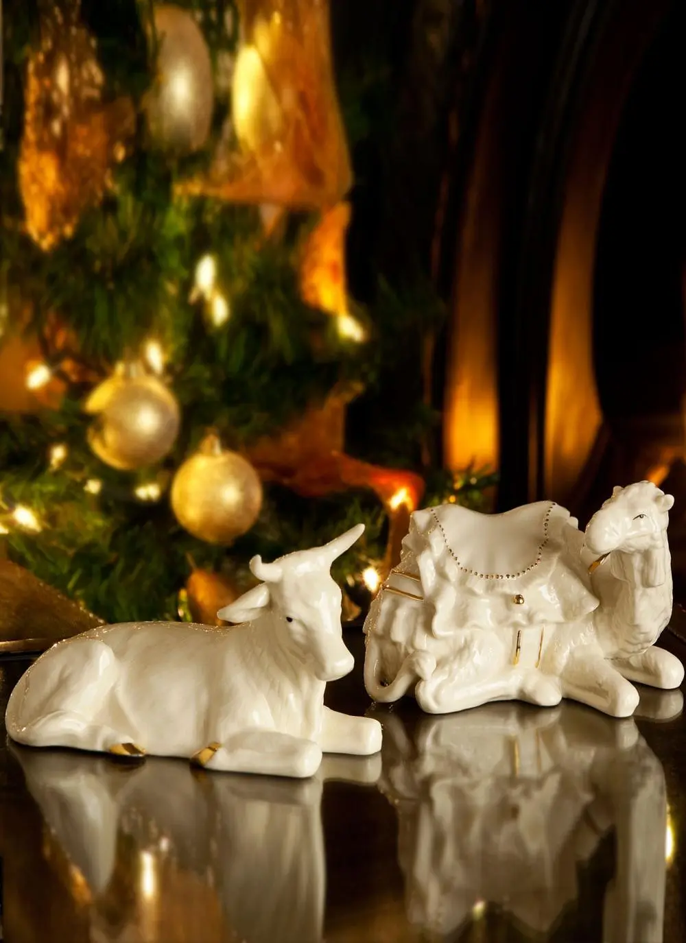 Manger Ox And Camel Set 