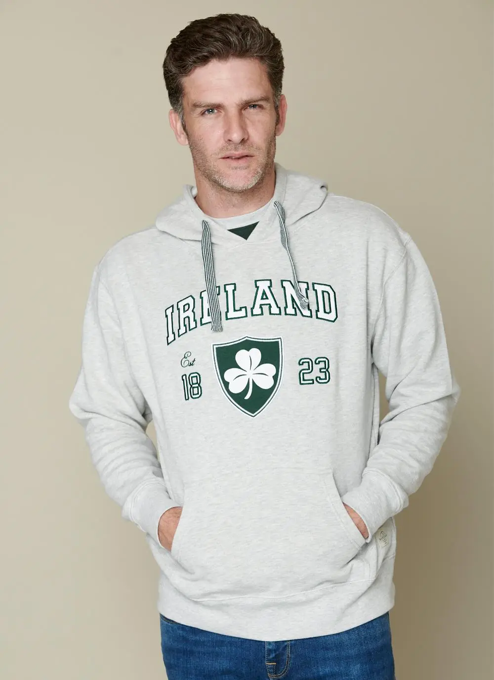 Blarney Exclusive Ireland 1823 Shamrock Hoodie