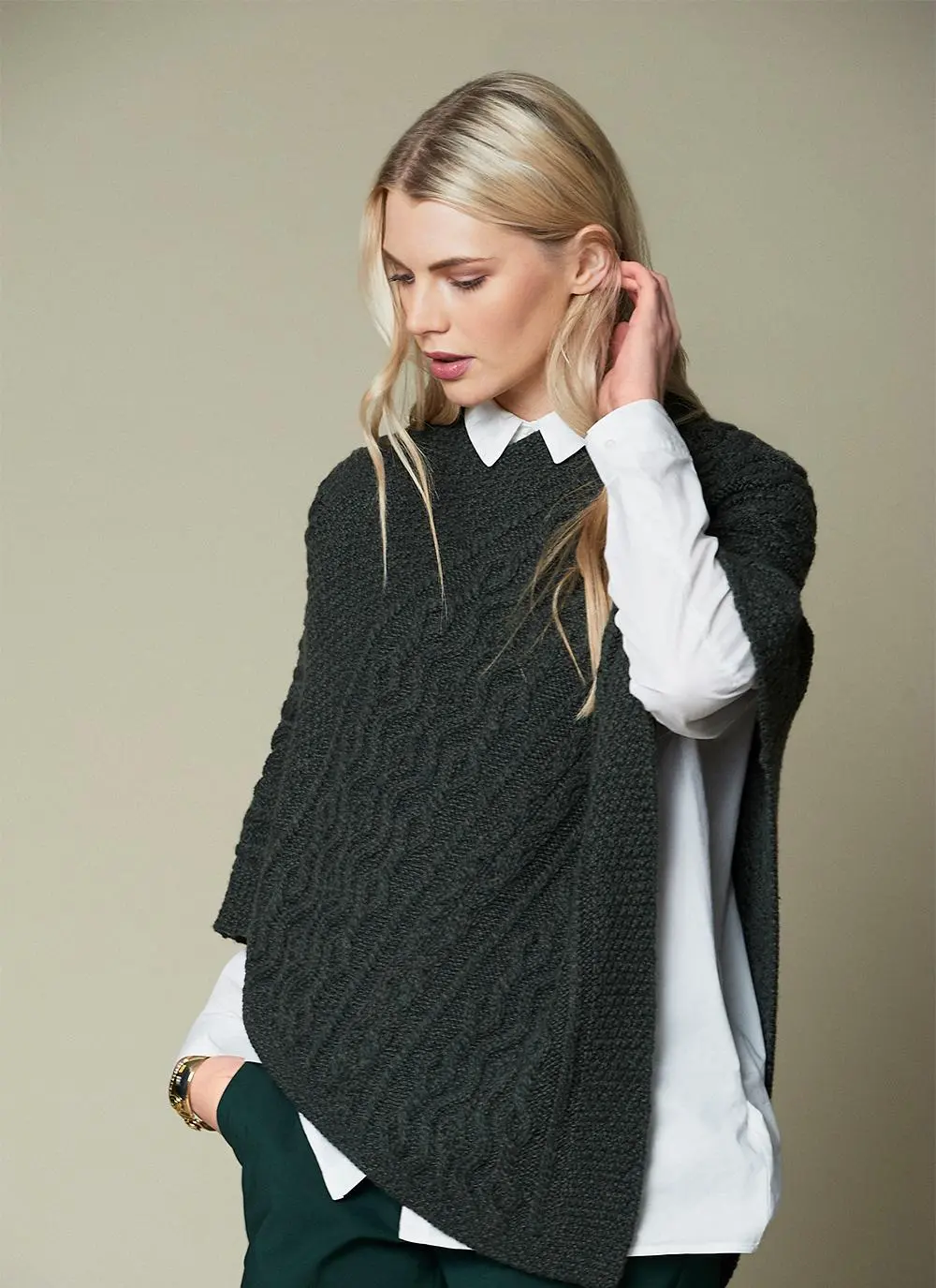 The Aran Poncho