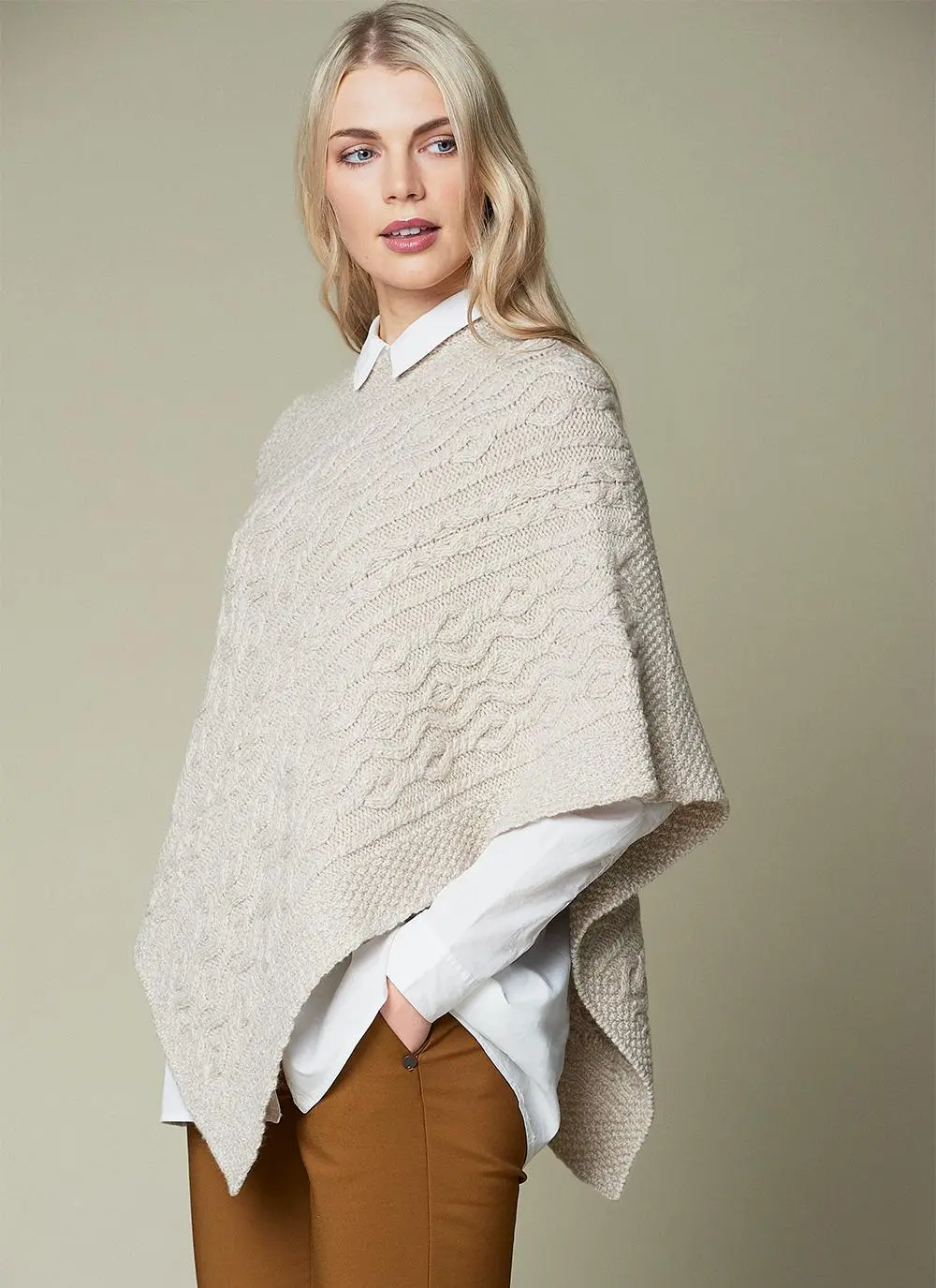 The Aran Poncho