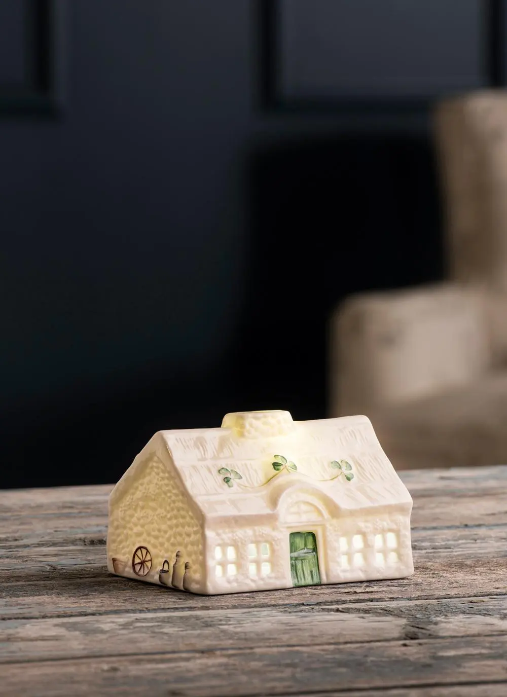 Blarney Thatched Cottage LED Votive