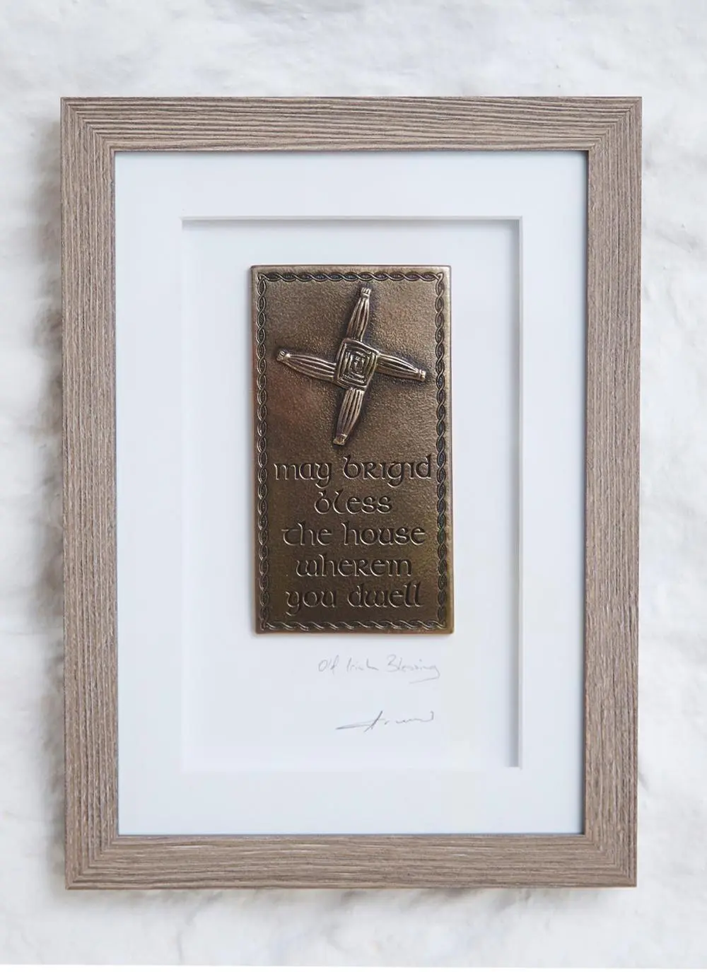Blarney Exclusive St. Brigid Blessing Plaque