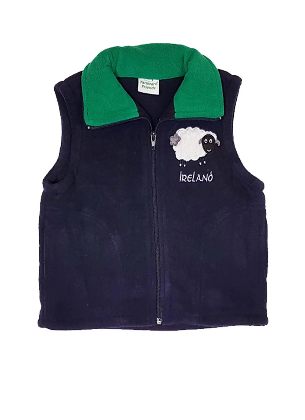 Kids Full Zip Sheep Gilet