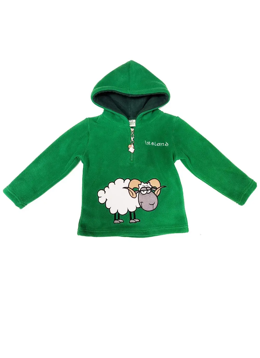 Boys Hooded Ram Fleece