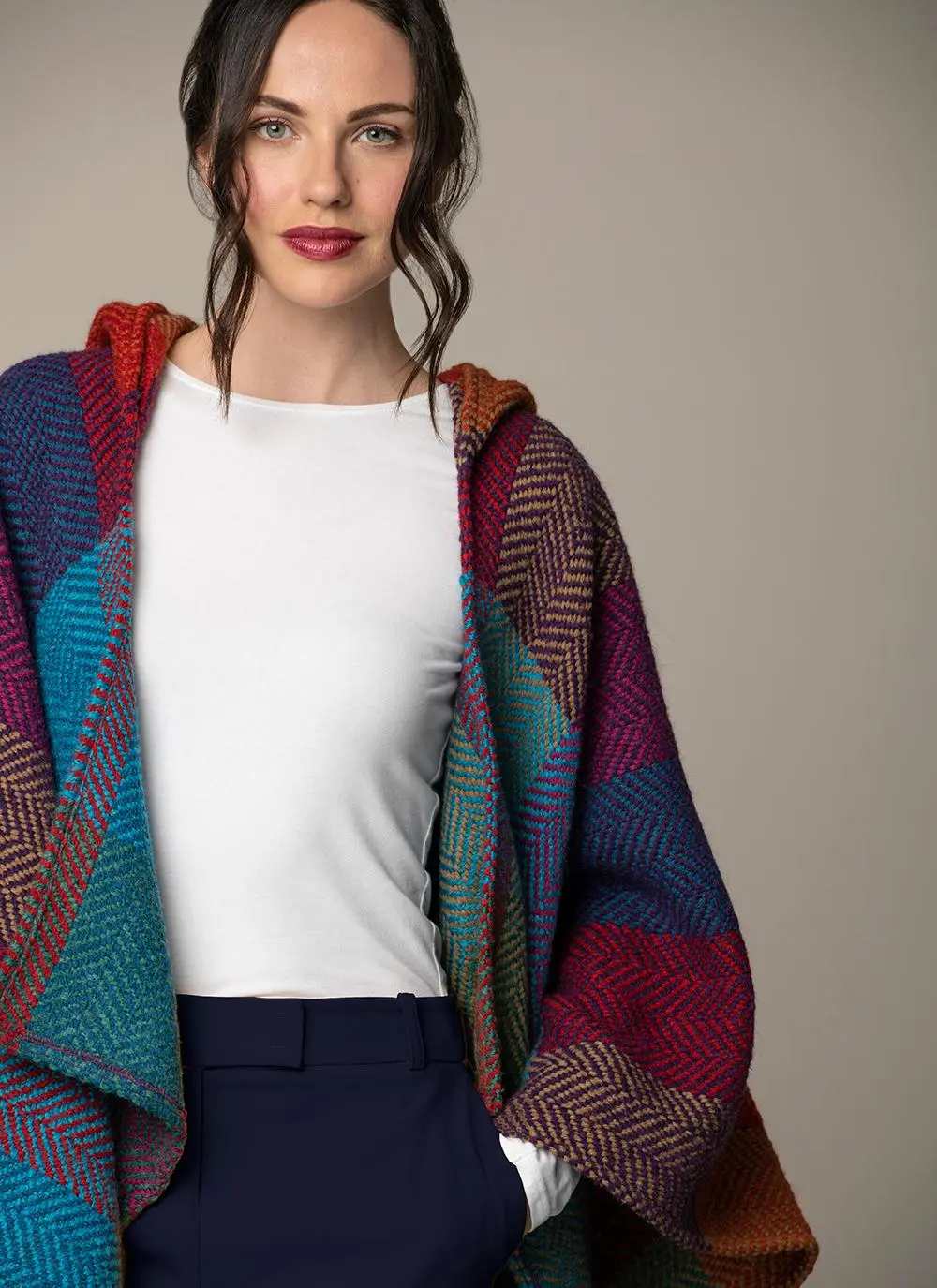 Aoife Hooded Cape