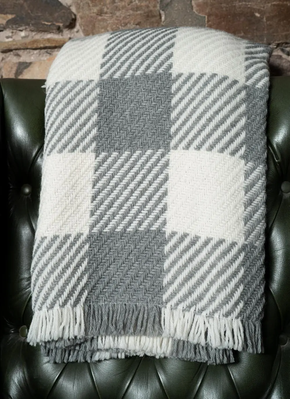 Woven Wool Alpaca Throw