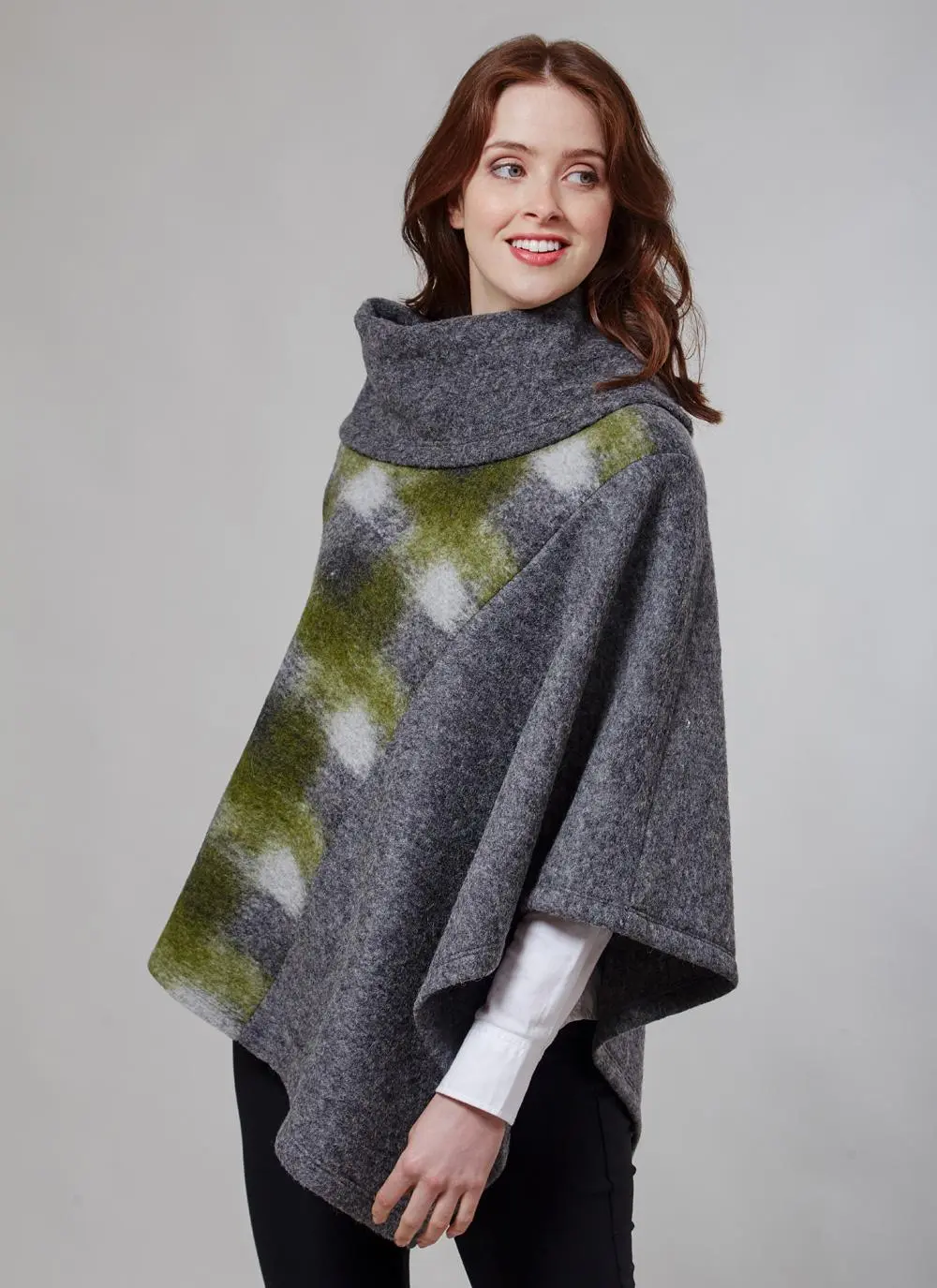 Brigid Wool Poncho
