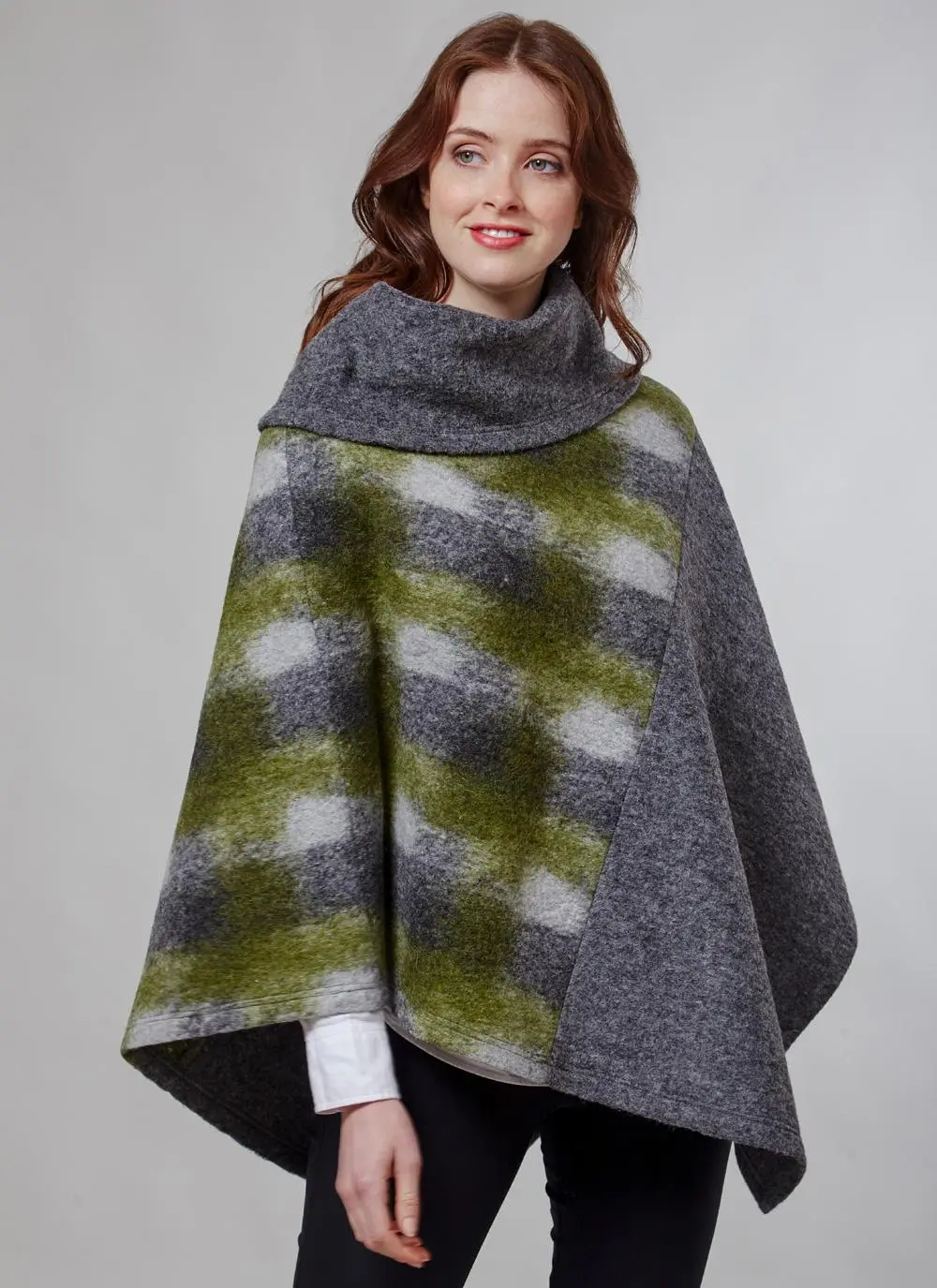 Brigid Wool Poncho