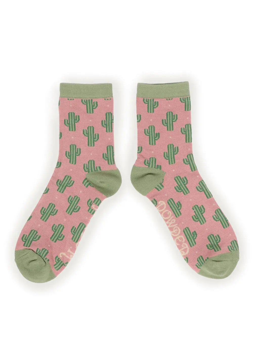Ladies Cacti Ankle Socks Set of 2