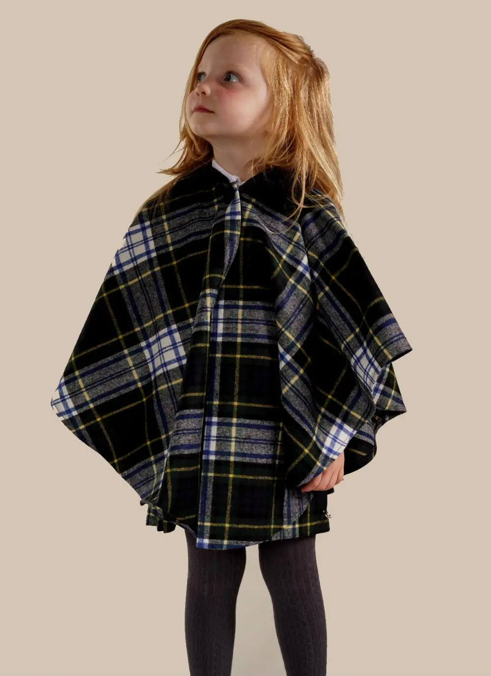 Children's Traditional Tartan Cape