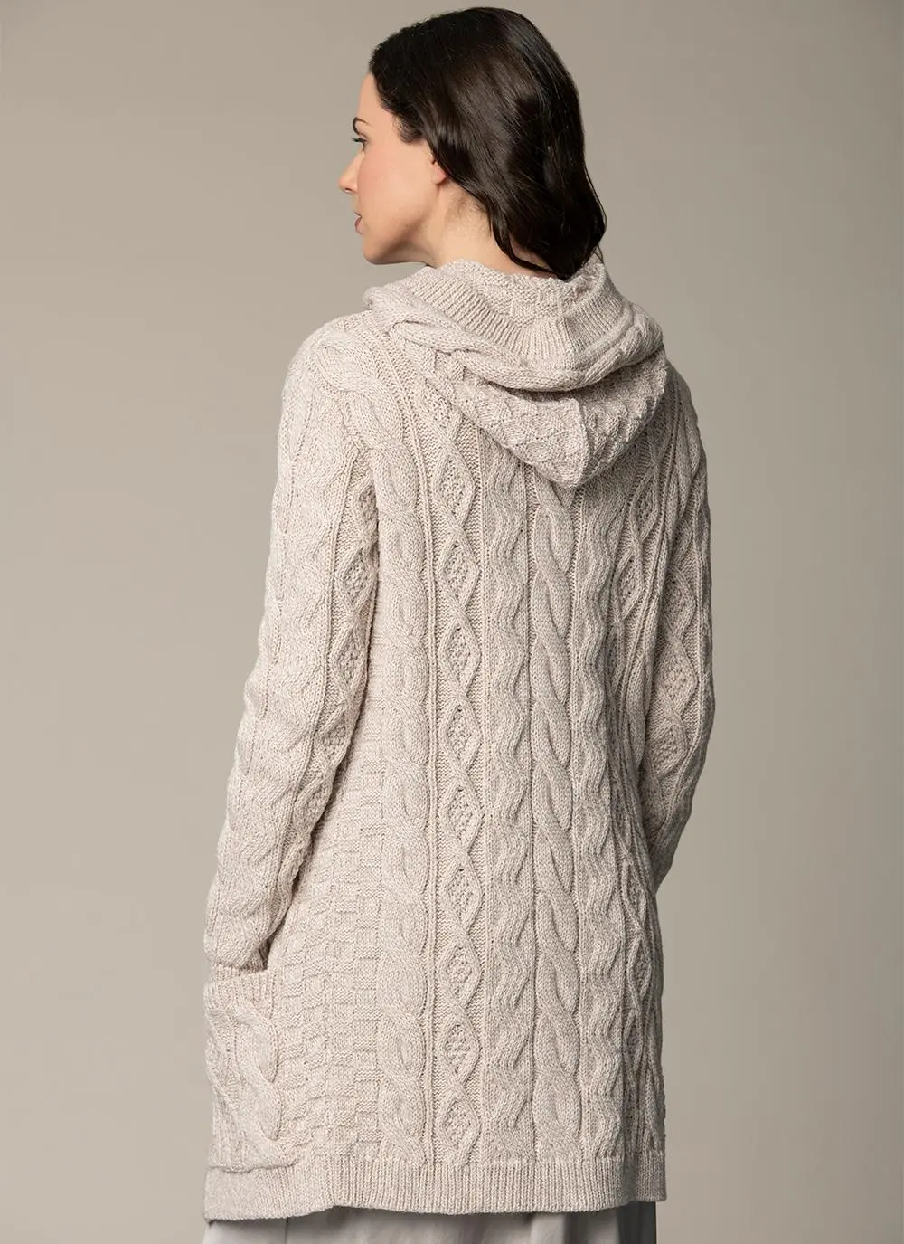Catherine Aran Hooded Cardigan