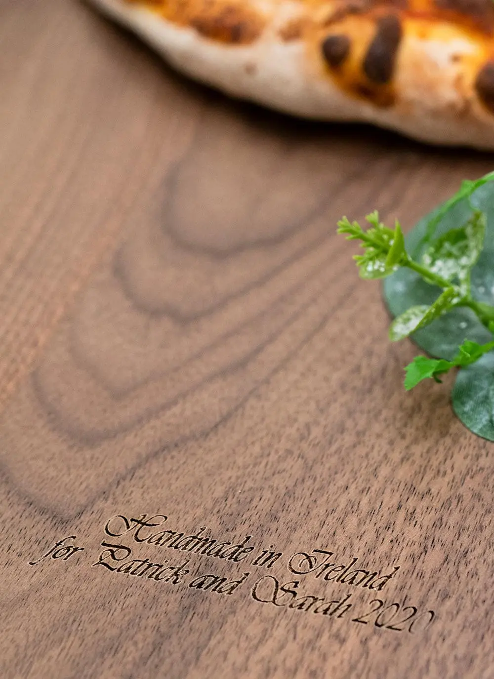 Personalized Trinity Knot Walnut Pizza Peel