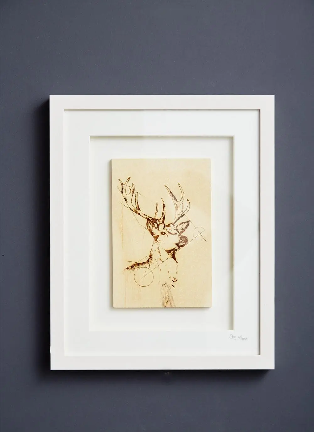 The Native Collection Framed Stag